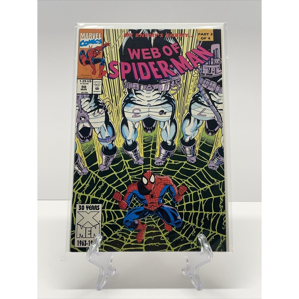 Web of‎ Spider-Man #98 - March 1993 - Modern Age Marvel Comics Classic